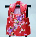 被布コート 七五三 三歳 女の子 単品 ポリエステル100% 新品(株)安田屋 NO36029