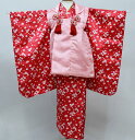 七五三 三歳 女児 被布着物セット 百花繚乱 3歳 3才 三才 女の子 祝着 新品(株)安田屋 NO39373(4)