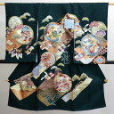 お宮参り 産着 男児 正絹のしめ祝着 綸子 金刺繍 龍 新品（株）安田屋 NO13365