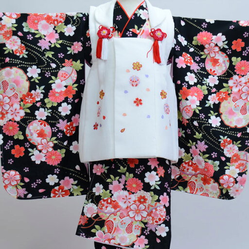 七五三 3才 3歳 三才 三歳 女児 女の子 被布着物祝着フルセット 日本製 被布に刺繍入り 新品(株)安田屋 NO20878 七五三 3才 3歳 三才 三歳 女児 女の子 被布着物祝着フルセット 日本製 被布に刺繍入り 新品(株)安田屋 NO20878