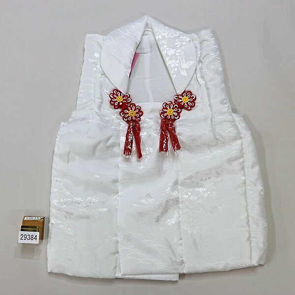 被布コート 単品 七五三 3歳 3才 三歳 三才女児 女の子 ポリエステル ひな祭り お正月にも 新品(株)安田屋 NO29384