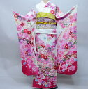 振袖 正絹 着物単品 仕立て上がり 百花繚乱 金駒刺繍 ラメ 牡丹 菊 白地 成人式 結納 結婚式 新品 (株) 安田屋 NO38532