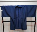 羽織 紋付 単品 袷 紺色 男性用 S/M/L/LL/3Lサイズ 紋入れ可 新品(株)安田屋 NO29660-6