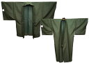 羽織と着物セット 単品 袷 緑色 男性用 S/M/L/LL/3Lサイズ 紋入れ可 新品(株)安田屋 NO29659-7