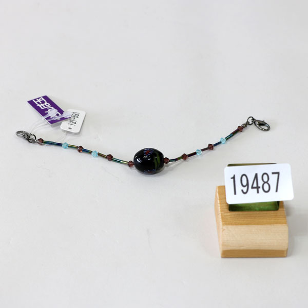 羽織留め とんぼ玉 トンボ玉 レトロ グリーン系 緑 メール便可 和装小物 新品（株）安田屋 x424130544