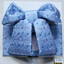 七五三 七歳 結び帯 女児 女の子 作り帯 水色 水玉 七才 7才 7歳 新品(株)安田屋 NO37894