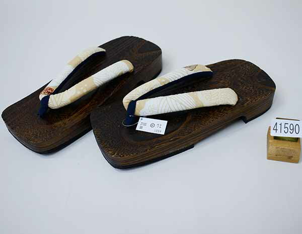 焼き桐下駄 男性用 26cm フリーサイズ 適合足サイズ25.5cm~26.5cm 和装 着物 浴衣 レターパック便可能 新品(株)安田屋 NO41590