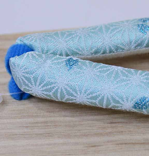 白木 桐下駄 二本歯 女性用 24cm フリーサイズ 水色 適合足サイズ23〜24.5cm bonheur saisons 新品（株）安田屋 NO41760