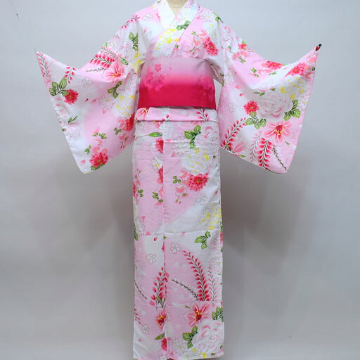 浴衣 単品 仕立て上がり 女性用 ゆかた JUNO 綿100% お祭りや花火大会に 新品(株)安田屋 NO17905 浴衣 単品 仕立て上がり 女性用 ゆかた JUNO 綿100% お祭りや花火大会に 新品(株)安田屋 NO17905
