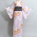浴衣 単品 仕立て上がり 女性用 百花斉放 綿100% お祭りや花火大会に 新品(株)安田屋 NO14475