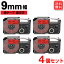 ͡ ơ  9mm ֥ơ ʸ ͡ ơץȥå XR-9RD x 4ĥå Ǵ KL-M5 , KL-M6 , KL-M7 , KL-M20 , KL-M30 , KL-M40