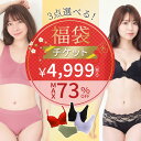 ＼マラソン限定15％オフクーポン／ 【自分で3点選べる福袋】 中身が見える 福袋チケット ふくぶくろ ナイトブラ ブラジャー 育乳ブラ ノンワイヤー ラクブラ 24 Rakubra24 福袋 ナイトブラ福袋 ブラジャー福袋