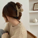 ヘアクリップ ファー ふわふわ 全10色 もこもこ バンスクリップ ヘアー ファーヘアクリップ アクセサリー ファー小物 カジュアル ヘアアレンジ まとめ髪 髪留め 髪飾り 髪セット 秋 冬 春 ボア プレゼント オフィス デイリー【acc00023】