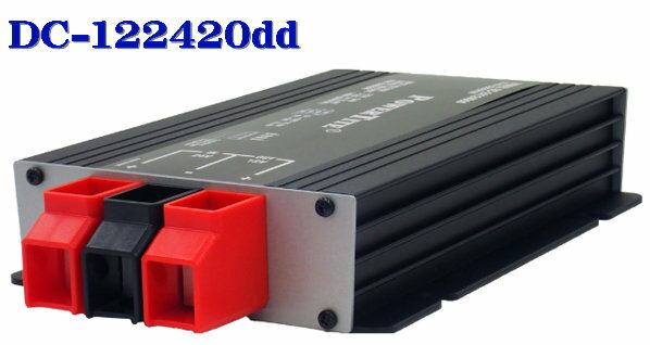 DC-122420dd：DC-DCコンバーター 12V-24V 昇圧 出力20A 未来舎