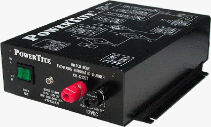 CH-1212GFP：未来舎製バッテリー充電器（12V-12.5A）（CH-1212GTPの後継機種）