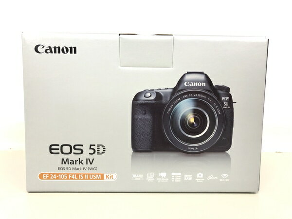 未使用 【中古】 Canon EOS 5D MARK IV EF 24-105 F4L IS II USM レンズキット デジタル 一眼レフ カメラ K4270367