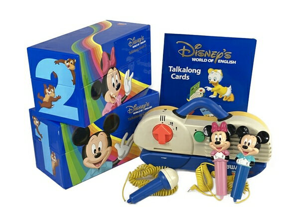 【中古】 ワールドファミリー DWE ディズニー ワールドオブイングリッシュ トークアロング 2017年頃 子ども 英語 N8433076のサムネイル