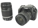 【中古】 Canon キヤノン EOS Kiss X2 ダブルズーム キット カメラ デジタル 一眼レフ Y3289445