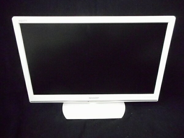 【中古】 SHARP LC-22K20-W AQUOS 液晶テレビ22 型 ホワイト アクオス W3510092