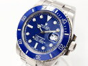 【中古】 ROLEX ロレックス サブマリーナデイト 8Pダイヤ 116619GLB G番 2010 ...