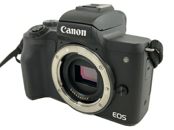 【中古】 Canon キヤノン EOS Kiss M ダブルズームキット ミラーレス一眼カメラ 中古 良好 N8502863