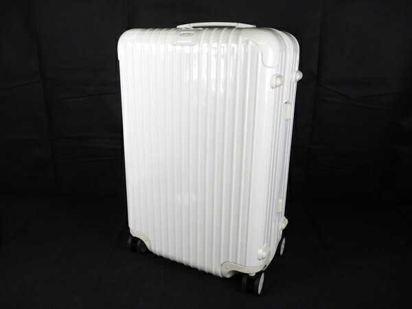 【中古】 リモワ RIMOWA×ユナイテッドアローズ 限定 スーツケース 63L ホワイト K221 ...