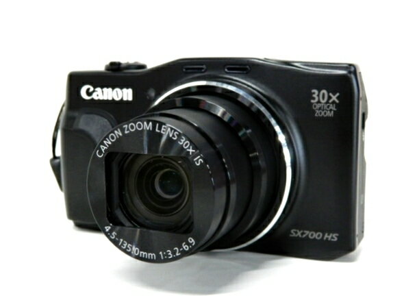 【中古】 キヤノン Canon PowerShot SX700 HS PC2047 デジカメ ブラック F3940633