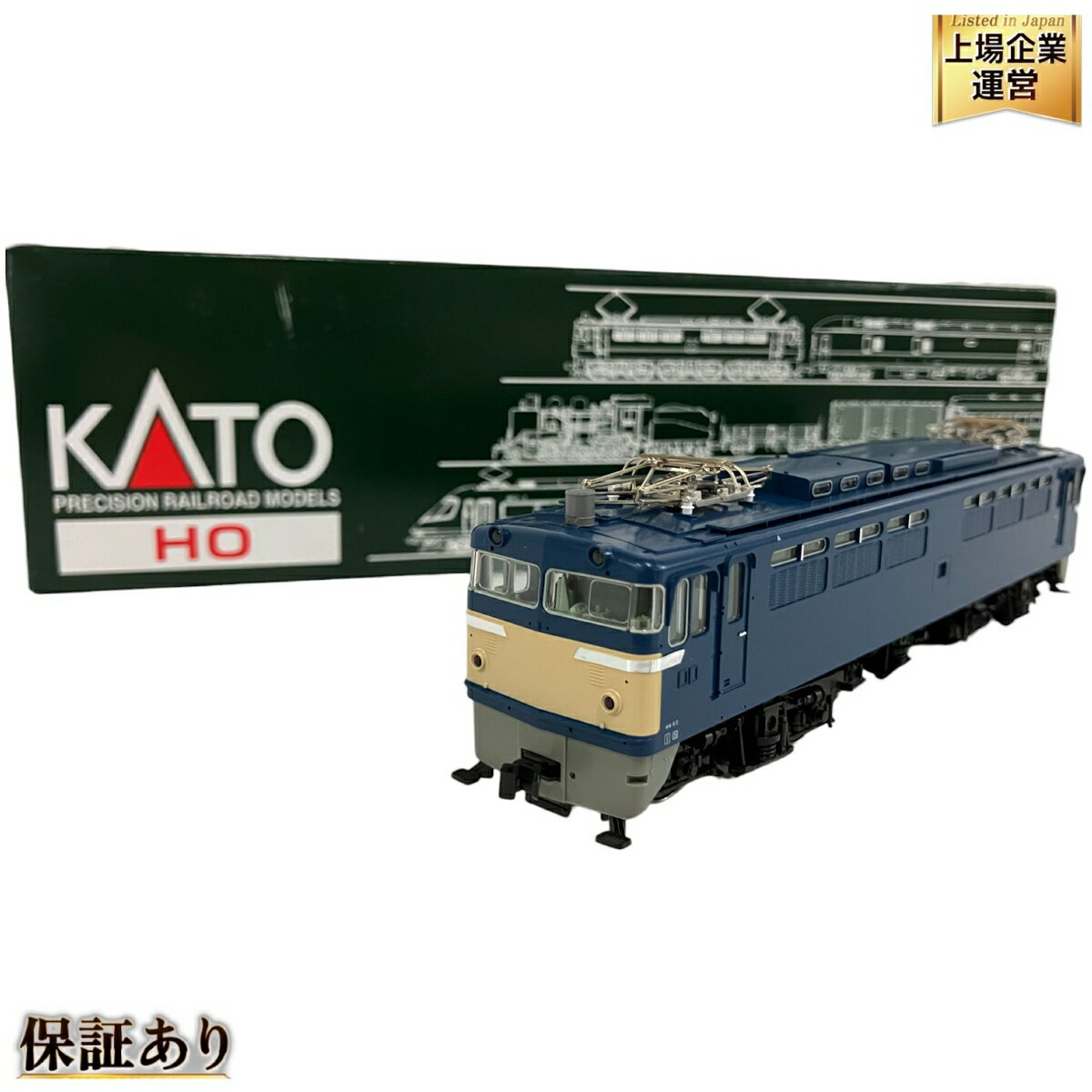 美品 【中古】 KATO カトー 1-304 EF65 電気機関車 0番台 一般色 鉄道模型 HOゲージ B9605386