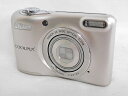 美品【中古】Nikon COOLPIX L32 コンパクト デジタルカメラ シルバー カメラ・ビデオカメラ・光学機器 デジタルカメラ コンパクトデジタルカメラ T2185090