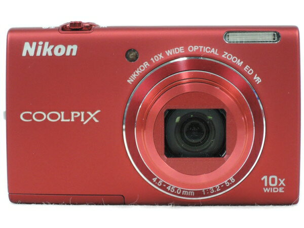 【中古】Nikon COOLPIX S6200 コンパクト デジタルカメラ ピンク Y1757149