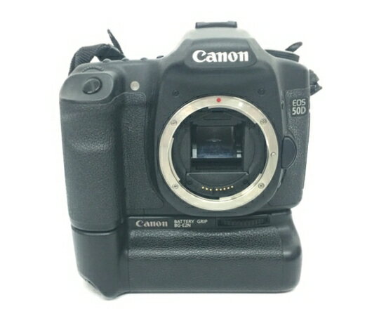 【中古】 Canon キヤノン EOS 50D 一眼レフ 一眼 カメラ ボディ バッテリーグリップ BG-E2N セット T4226283