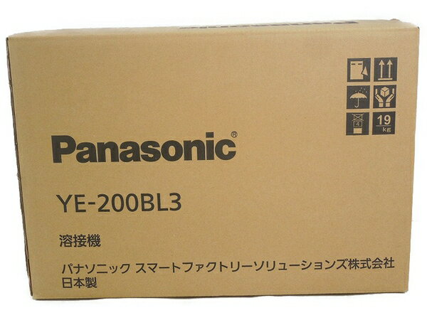 新品 【中古】 Panasonic パナソニック YE-200BL3 フルデジタル 直流 TIG 溶接機 工具 メーカー保証有 S3036537