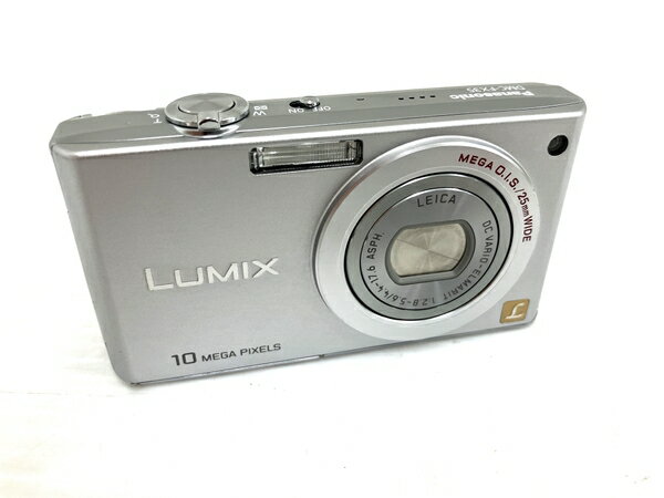 【中古】 【動作保証】Panasonic パナソニック LUMIX DMC-FX35 コンパクトデジタルカメラ シルバー O8850529