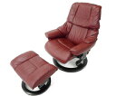 【中古】 EKORNES エコーネス ストレスレスチェア レノ M 楽直 W3034168