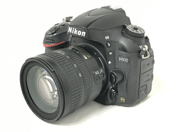 【中古】 Nikon D600 レンズキット AF-S NIKKOR 24-85mm f/3.5-4.5G ED VR カメラ ボディ レンズ 中古 S5985555