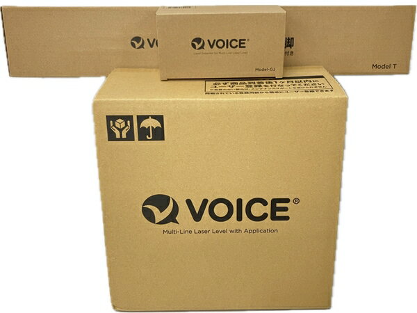 未使用 【中古】 voice レーザー墨出器 Model-G5(三脚+受光器)セット S8822947