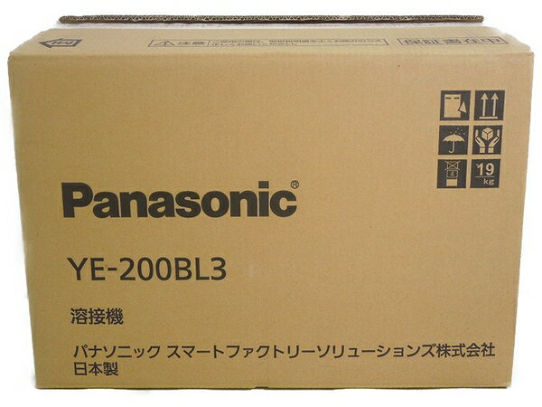 新品 【中古】 Panasonic パナソニック YE-200BL3 フルデジタル 直流 TIG 溶接機 工具 メーカー保証有 S3036539