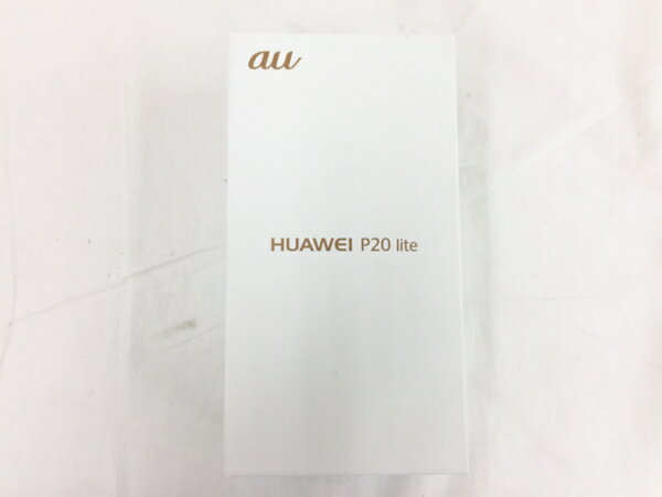 美品 【中古】 HUAWEI ファーウェイ P20 lite HWV32 au 64GB 5.8型 クラインブルー スマートフォン T3825563