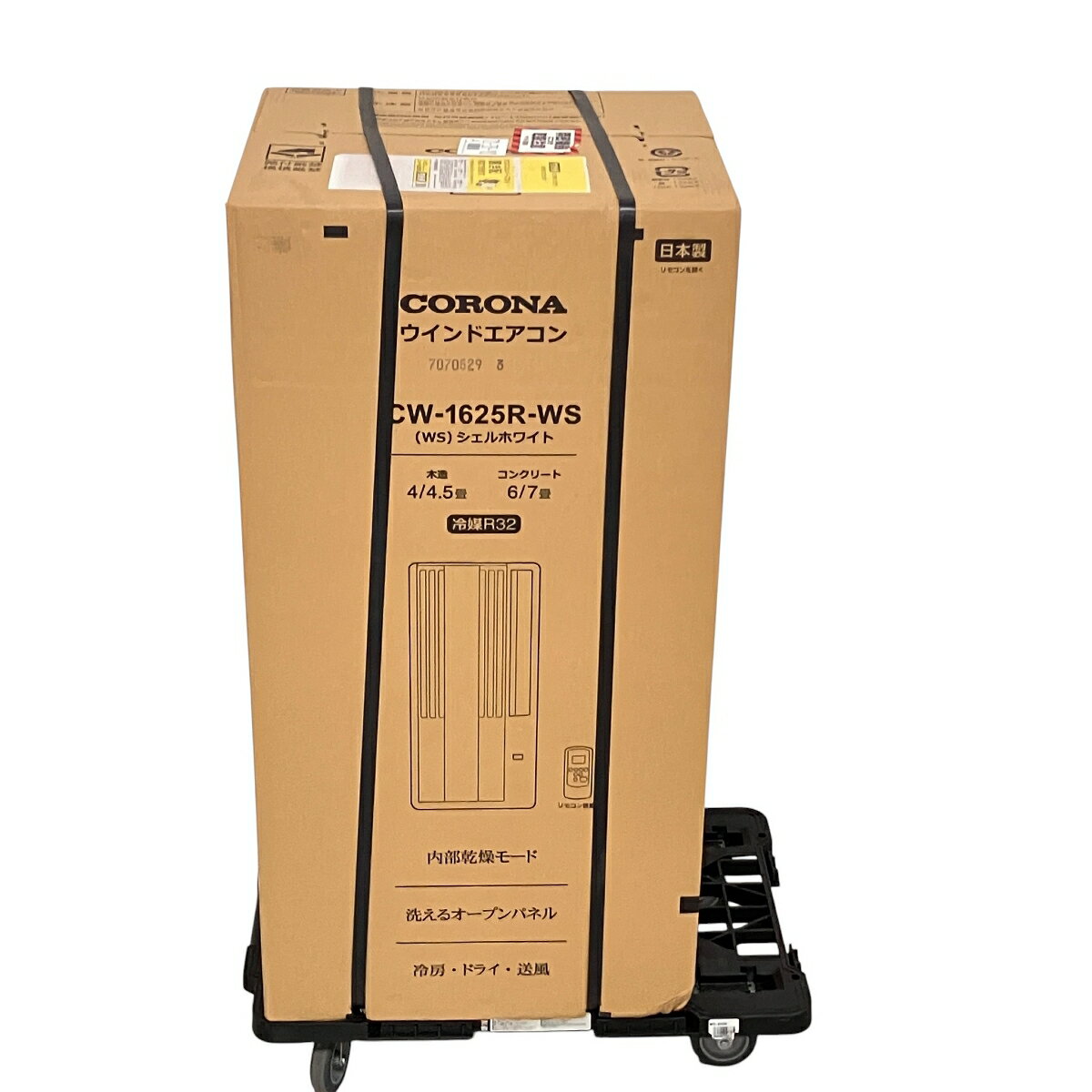 未使用 【中古】 CORONA CW-1625R-WS ウインドエアコン シェルホワイト 窓用 空調 冷房 家電 コロナ Z10697584