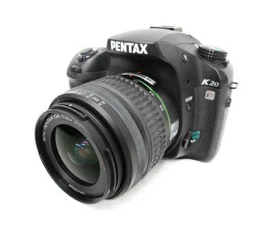 【中古】 PENTAX ペンタックス K20D デジタル 一眼レフ レンズ付 18-55mm F3.5-5.6 カメラ ボディ セット 趣味 撮影 元箱 W3050151