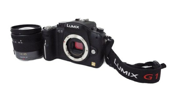 【中古】 Panasonic LUMIX DMC-G1 LUMIX G VARIO 14-45mm 3.5-5.6 カメラ W3525022