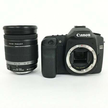 【中古】 Canon EOS 50D デジタル一眼レフカメラ 18-200mm レンズキット キヤノン 撮影 Y5056643