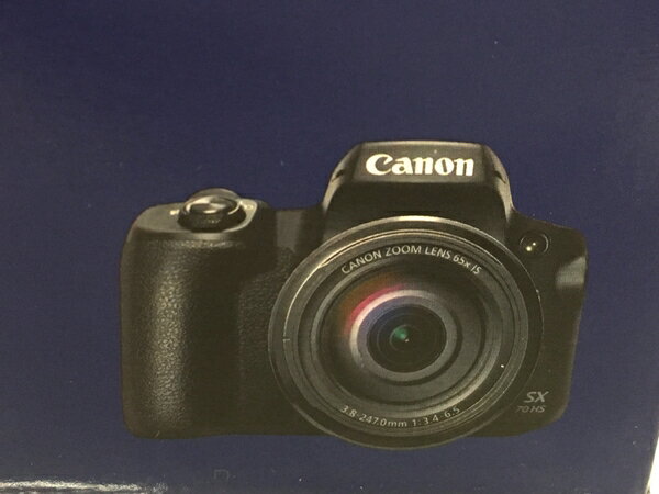 未使用 【中古】 Canon キヤノン SX70HS PowerShot コンパクト デジタルカメラ コンデジ ブラック T4233351