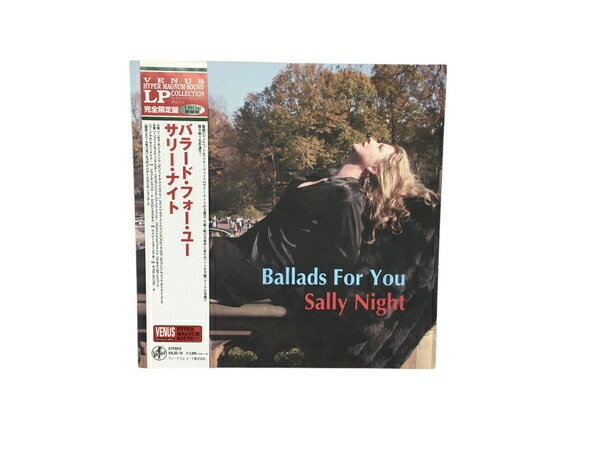 【中古】 【動作保証】Sally Night Ballads For You 完全限定盤 サリー ナイト バラード フォー ユー レコード アナログ LP N8843831