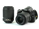 【中古】 Nikon ニコン D5000 ダブルズームキット D5000WZ カメラ デジタル一眼レフ ブラック Y2751282