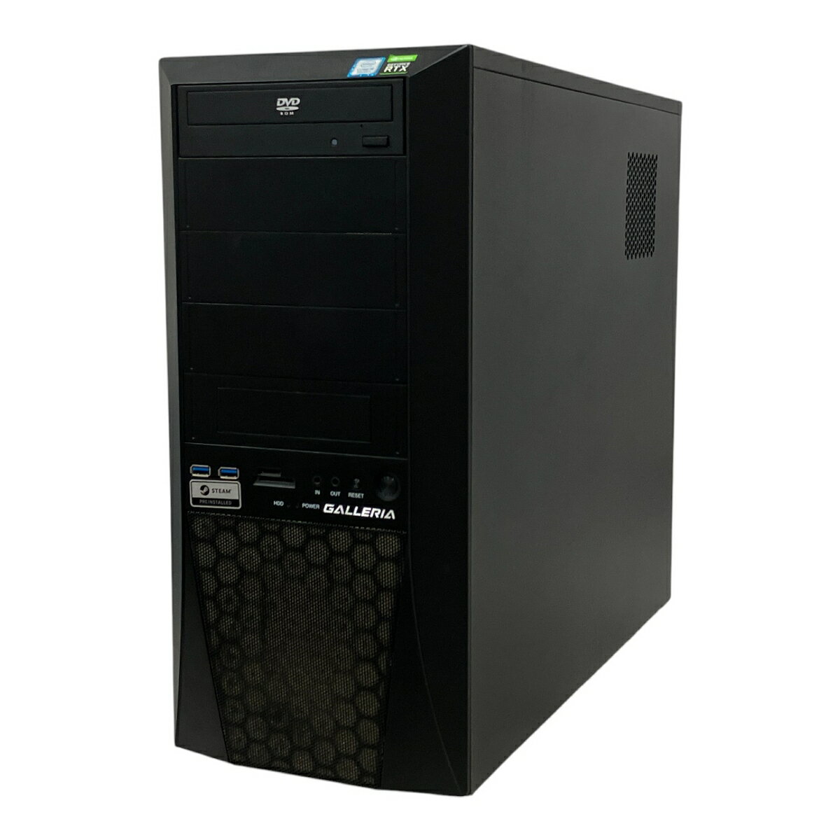 【中古】 Thirdwave GALLERIA ZZ デスクトップ パソコン i9 9900K 32GB SSD 1TB HDD 6TB RTX 2080 Ti win11 中古 M10640501