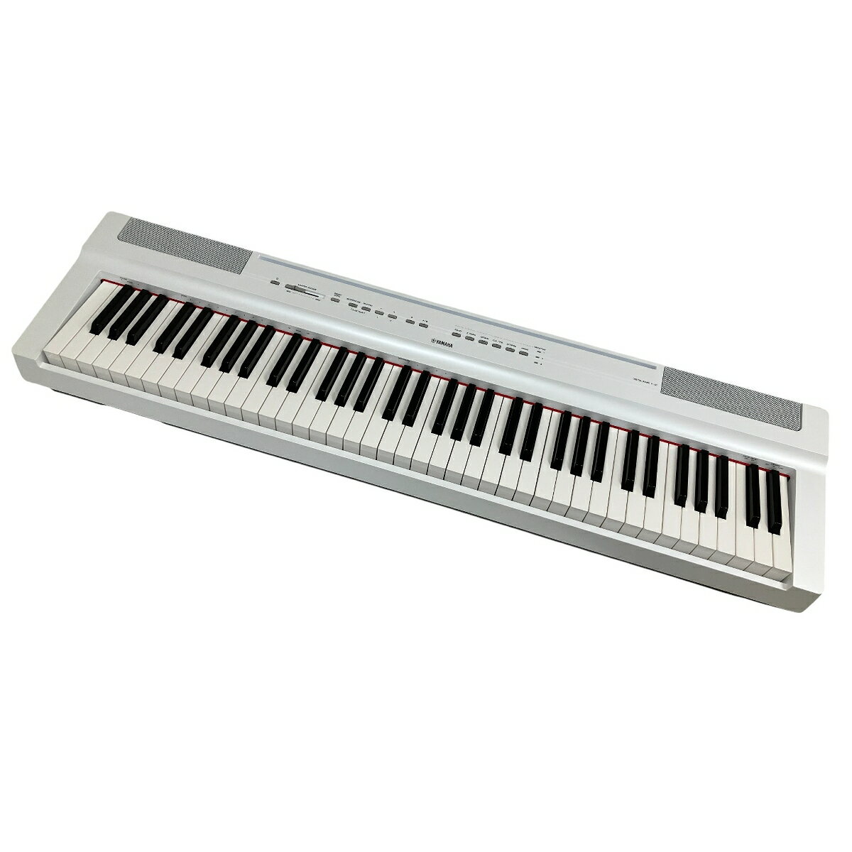 【中古】 YAMAHA P-121WH 電子ピアノ 73鍵 GHS鍵盤 省スペース 良好 O10453104