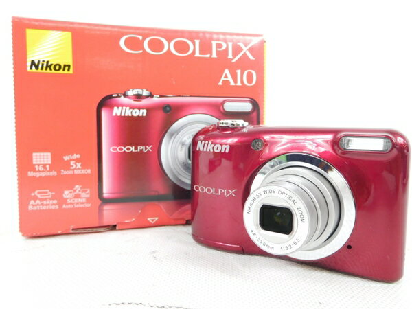 【中古】 中古 Nikon ニコン Coolpix A10 デジタル カメラ コンパクト お得 デジカメ コンデジ 格安 K2046322