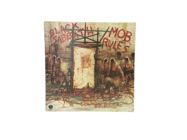 【中古】 【動作保証】 BLACK SABBATH MOB RULES 悪魔の掟 ブラックサバス レコード アナログ LP N8843836