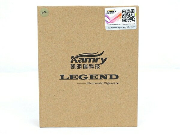 未使用 【中古】 Kamry LEGEND MOD ゴールド 電子タバコ T2744018